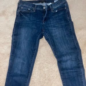 Banana republic skinny jeans, size 27
